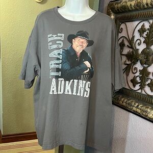 Trace Adkins 2017 Concert Tee Men's Graphic by Bayside USA - Sz 2X